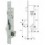 CERR MET C/GOLP INOX 20 2210203NI
