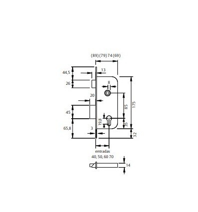 CERR C/VAIVEN H L 50 2036 C/RED