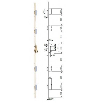 CERR 5P C/GOLP AE 50 TLPF66LE T60 C/L 40