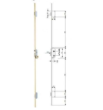 CERR 3P C/RODILLO AE S/BOMB 50 TLB3 C/L 40