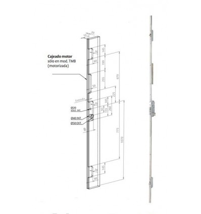 CERR 3P MOTORIZADA TMB3566LAI