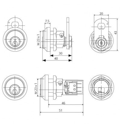 BOMBILLO SERR L NIQ MICRO-RETOR 682M27T5CR