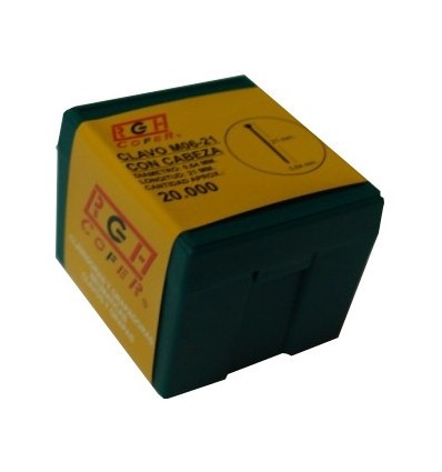 CLAVO PIN 0,6 40 C/CABEZA COFER (10ML)