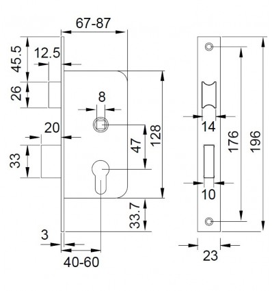 CERR C/GOLP S/BOMB H NIQ 50 4010P C/RED