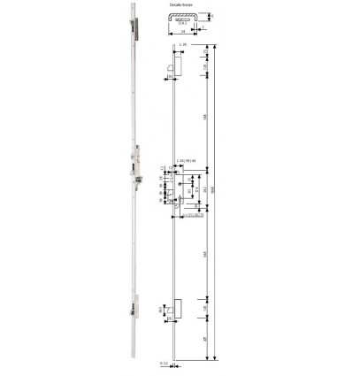 CERR 3P C/VAIV MET INOX 23 2236L23T60