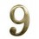 NUMERO LATON PULIDO BARNIZ 8 N 9 18009