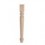PATA MADERA LISA 730X63X63 INGLES 00520