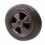 RUEDA GIRAT C/BASE 50 456FA NEGRA DORADA