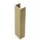 PERFIL U16 HOJA 3M ORO 10962