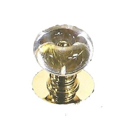 TIRADOR POMO CRISTAL 25 5102 TURKY ORO