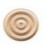 ROSETA MADERA 140MM HAYA R4 00190