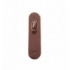 TIRADOR POMO S/B L 130X35 358B NIQ NEGRO