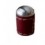 TIRADOR POMO INOX 003M PIEL MARRON OSCURO