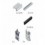 PERFIL TIRADOR MIN KT10V2 PLATA A02