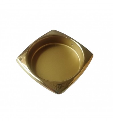 CAZOLETA L 52X52 3502 DORADO BRILLO
