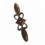 PLACA MET 145X40 491CB BRONCE VIEJO P/POMO