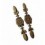 PLACA MET 125 502SB BRONCE VIEJO P/POMO