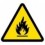 SEÑAL ADVERT MATERIAL INFLAMABLE 210 SA010