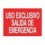SEÑAL EVACUAC SAL Y VIAS D 297X210 SS510