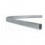 TUBO OVAL 30X15 90º 1000X1000 PLATA A401