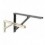 ESCUADRA ABAT 1P 400X400 PLATA 09911
