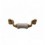 ASA FORGES B64 A179 ORO BRILLO BLANCO