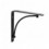 PALOMILLA BALDA NEGRO MATE 200X200 ARCH