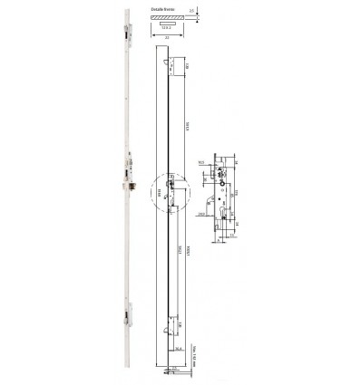 CERR 3P C/VAIV MET INOX 35 2236PE353AI