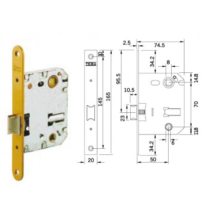 PICAP INOX 50 CONVERTIBLE U134 C/RED