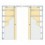 PARED ECLISSE KIT CARTONG 2350X700X700