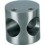 NUDO (L) 590 INOX P/CABINAS