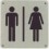 SILUETA WC INOX 170X170 52 SEÑORA/CABALL