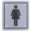 SILUETA WC INOX 120X110 SP001 SEÑORA