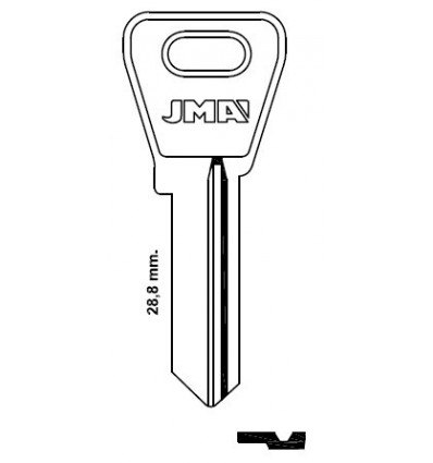 LLAVE SERRETA MCM 4 D