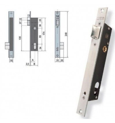 CERR S/GOLP INOX 50 5813