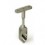 SOPORTE LATERAL OVAL 30X15 NIQ 145 C/PIE