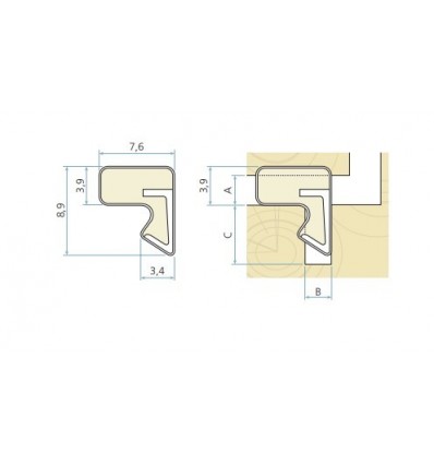 JUNTA QLON 3013 AQ48 8,8 MARRON OSC