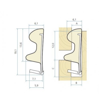 JUNTA QLON 3111 19 MARRON OSC