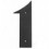 NUMERO H NEGRO BORDES LISOS 10 Nº 1