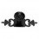 POMO PUERTA H NEGRO 215X70 823