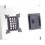 MIRILLA H NEGRO 130X100 501 REJILLA COMPL