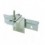 COLGADOR ARMARIO PLETINA ZINC 102561