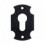 ESCUDO BOCALLAVE 70X45 H NEGRO 97B