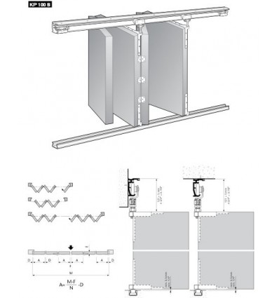 HERRAJE PLEGADO LATERAL KP100 3711